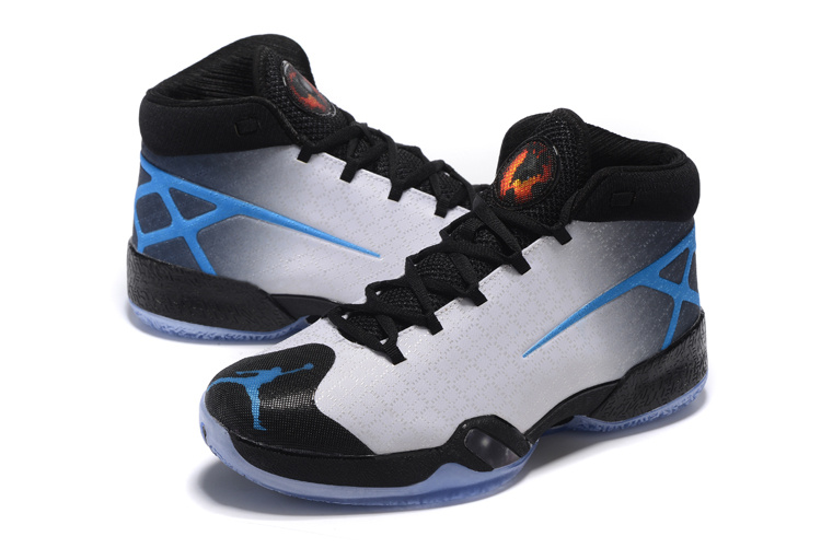 New Air Jordan 30 Black Grey Blue Orange For Sale - Click Image to Close